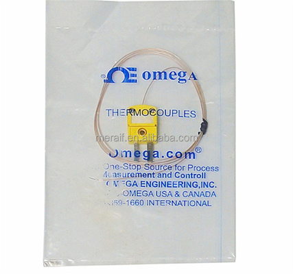 Sensor de termopar de alta temperatura con el tipo termopar de la fibra de vidrio K del enchufe GG-K-30-SLE de Omega