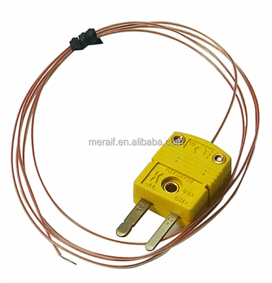 Tipo línea línea resistente da alta temperatura de GG-K-30-SLE K de la temperatura del termopar de la medida de la temperatura de la fibra de vidrio