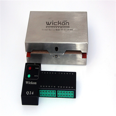 Flujo termal de perfilado termal Oven Temperature Checker del Profiler del sistema Wickon Q24 del perseguidor del flujo de Wickon