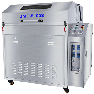 Máquina de eliminación automática y neumática de la capa conformal de la máquina del limpiador de la PLANTILLA de SME-5100S del espray de SMT de la plataforma de la limpieza