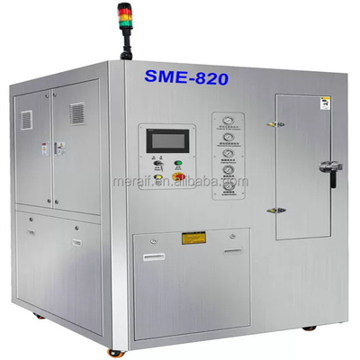 Soldadura automática de limpieza de la máquina 80L de la plantilla SME-820 pegar la máquina impresa de la limpieza de la plantilla