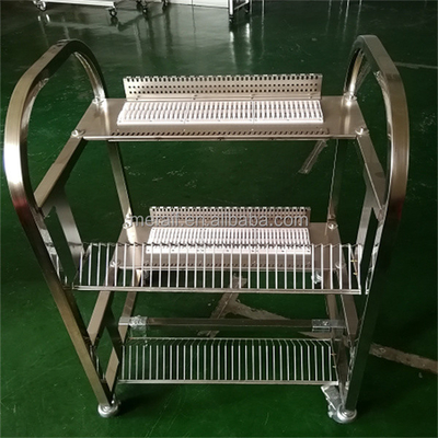 Carretilla del alimentador de Juki RS-1 del carro del almacenamiento del alimentador de las piezas rs-1 de la máquina del smt de Juki