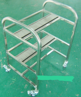 Carretilla del alimentador de Fuji CP6 del carro del almacenamiento del alimentador de FUJI SMT para el alimentador de SMT