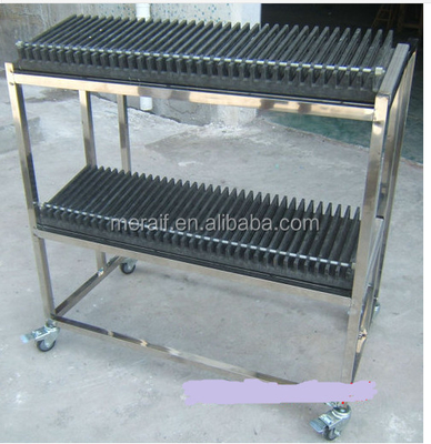 Carretilla del carro del almacenamiento del alimentador de Fuji del carro del alimentador del smt de la carretilla del alimentador de Fuji cp4