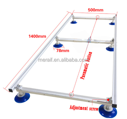 Levantador neumático de la succión del lechón LED TV de la pantalla del LCD TV de las ventosas del lechón de cristal del vacío de la pantalla de visualización de Meraif KSL-607 TV