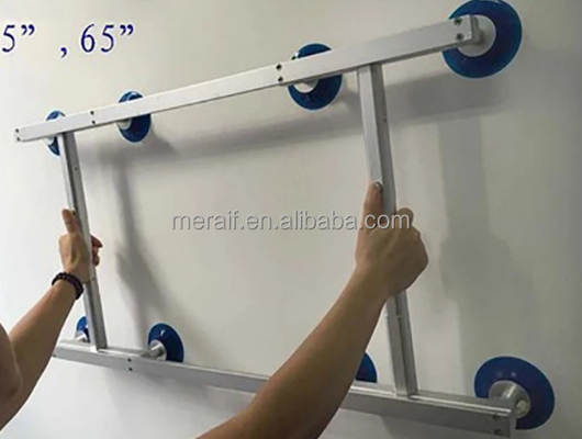 Levantador neumático de la succión del lechón LED TV de la pantalla del LCD TV de las ventosas del lechón de cristal del vacío de la pantalla de visualización de Meraif KSL-607 TV