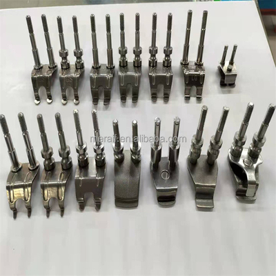 Fingeres del titanio para los fingeres de la soldadura del titanio de las máquinas de la soldadura de la onda al por mayor