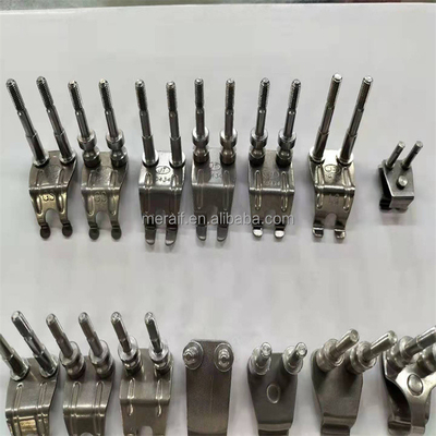 La onda de SMT JT que suelda los fingeres, onda que suelda el titanio doble del gancho agarra la venta al por mayor del finger de la garra del horno de la onda que suelda