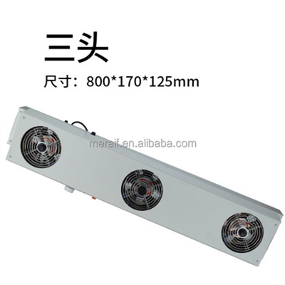 Fan estática ionizante Benchtop de la eliminación del ionizador del ventilador de SL-003 800m m del eliminador estático del ionizador estático anti del ESD