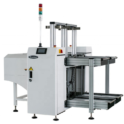 Descargador automático del PWB del cargador de la revista del PWB de SMT con control de central del PLC