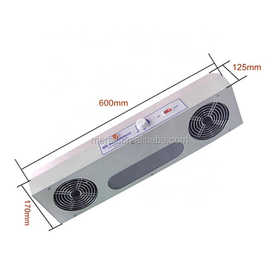 Fan ionizante del ventilador SL-002, ionizador estático anti ionizante del ESD de la fan del ventilador del aire frío del top de escritorio industrial del banco