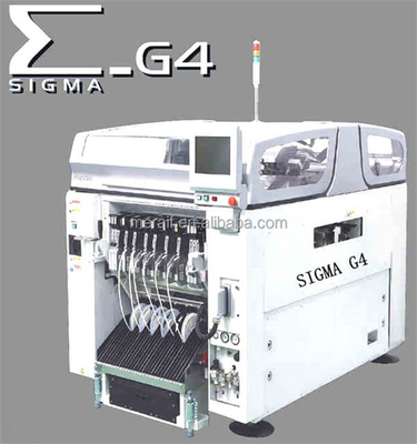 La SIGMA G4 de Hitachi escoge y pone el mounter del microprocesador de SMT de la máquina