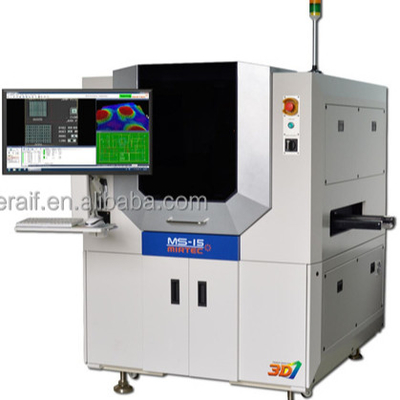 máquina EN LÍNEA SPI de la inspección de la goma de la soldadura del smt de la serie de 3D SPI MS-15 3D SPI
