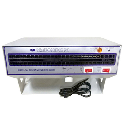 SL-010 Soplador de aire ionizante Banco superior Soplador de aire ionizante para máquinas smt Equipo de eliminación industrial Horizontal
