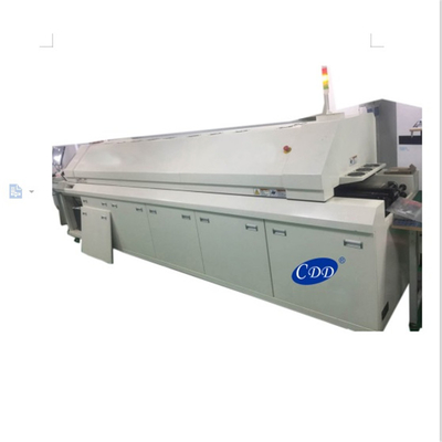 Zonas modificadas para requisitos particulares máquina del horno 8 del flujo del PWB del horno del flujo de Smt de la soldadura que sueldan