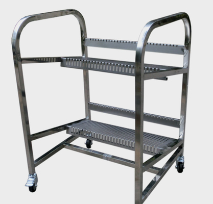 Carretilla del alimentador de SMT del carro del almacenamiento del alimentador del BM de Panasonic de cuatro echadores