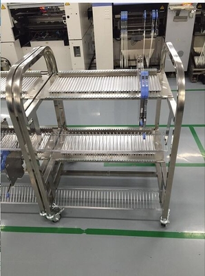 Carretilla anti del carro del almacenamiento del alimentador de Smt Juki KE del revistero del Esd de los parásitos atmosféricos