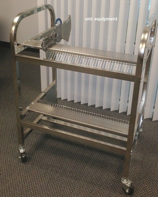 El alimentador de cuatro ruedas de Smt Carts el carro de Storge del alimentador de Yamaha Ys de la preparación de alimentación