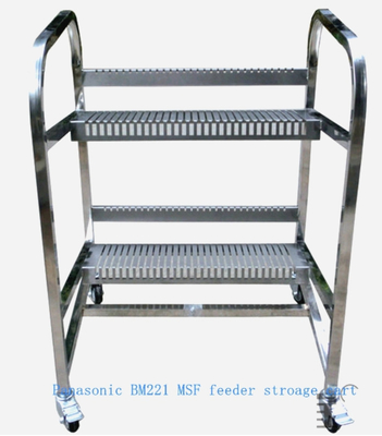 Carro industrial del carrete de Panasonic Bm221 Msf Smt del revistero del Esd 30 kilogramos