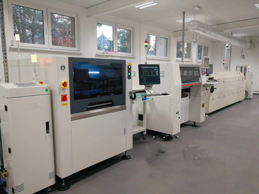 Ac220v 50hz llevó la planta de fabricación del bulbo horno del flujo de la impresora de la plantilla