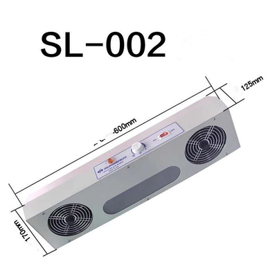 Elimine el ventilador industrial estático del ionizador SL-002
