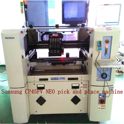 Selección del mounter CP45FV Samsung del MICROPROCESADOR de SMT y máquina NEAS del lugar